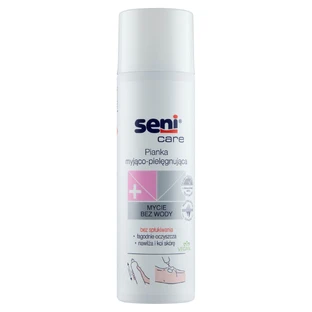 Seni Care, was- en verzorgingsschuim voor het lichaam, zonder water, 500 ml