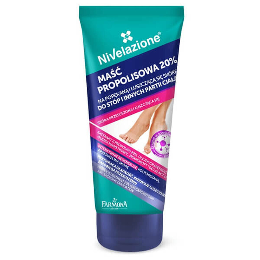 Winkel op Nivelazione, propoliszalf 20% voor gebarsten en schilferende huid, 75 ml Nivelazione, propoliszalf 20% voor gebarsten en schilferende huid, 75 ml