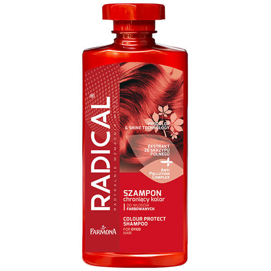 Farmona Radical, shampooing protecteur de couleur pour cheveux colorés, 400 ml