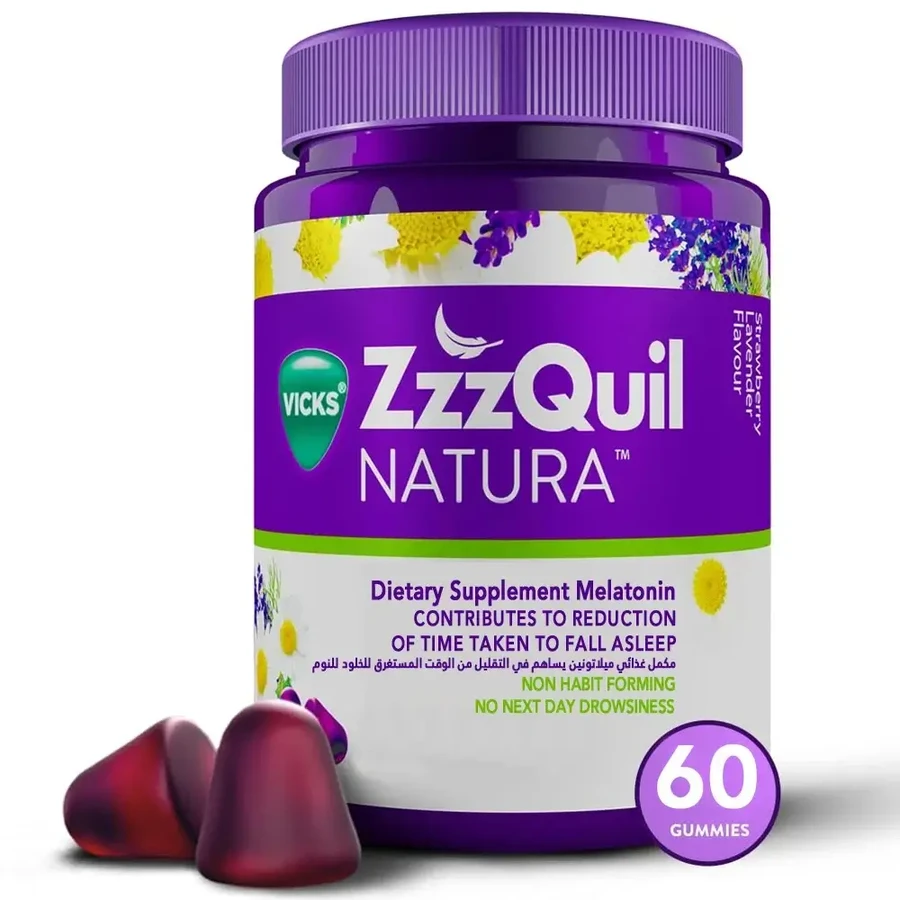 ZzzQuil Natura, jelly candies, 60 pieces