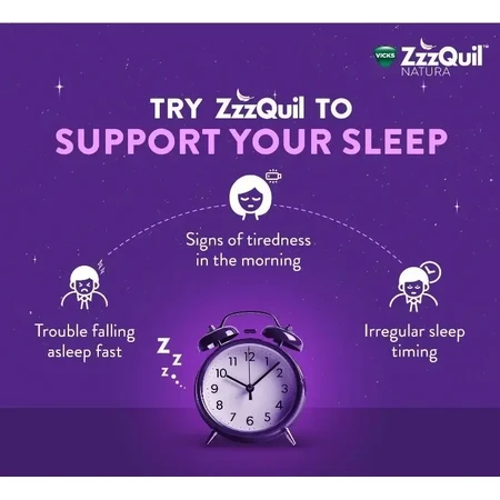 ZzzQuil Natura, jelly candies, 60 pieces
