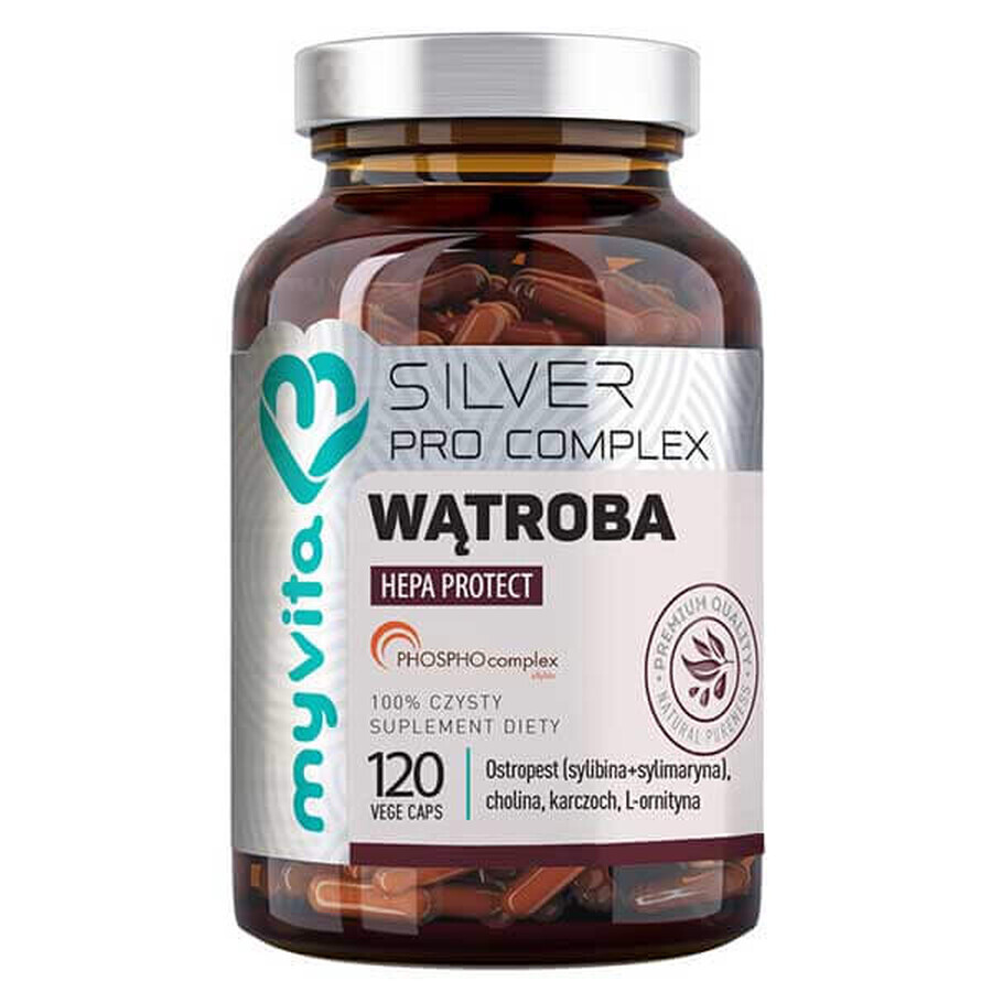 Acquista Complesso Argento per il Fegato 120 capsule - Integratore Vitamine e Minerali Premium per la Salute Epatica Complesso Argento per il Fegato 120 capsule - Integratore Vitamine e Minerali Premium per la Salute Epatica