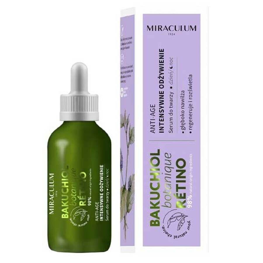 Acquista Miraculum Bakuchiol Anti-Age Odywiajce serum do twarzy, 30ml Miraculum Bakuchiol Anti-Age Odywiajce serum do twarzy, 30ml