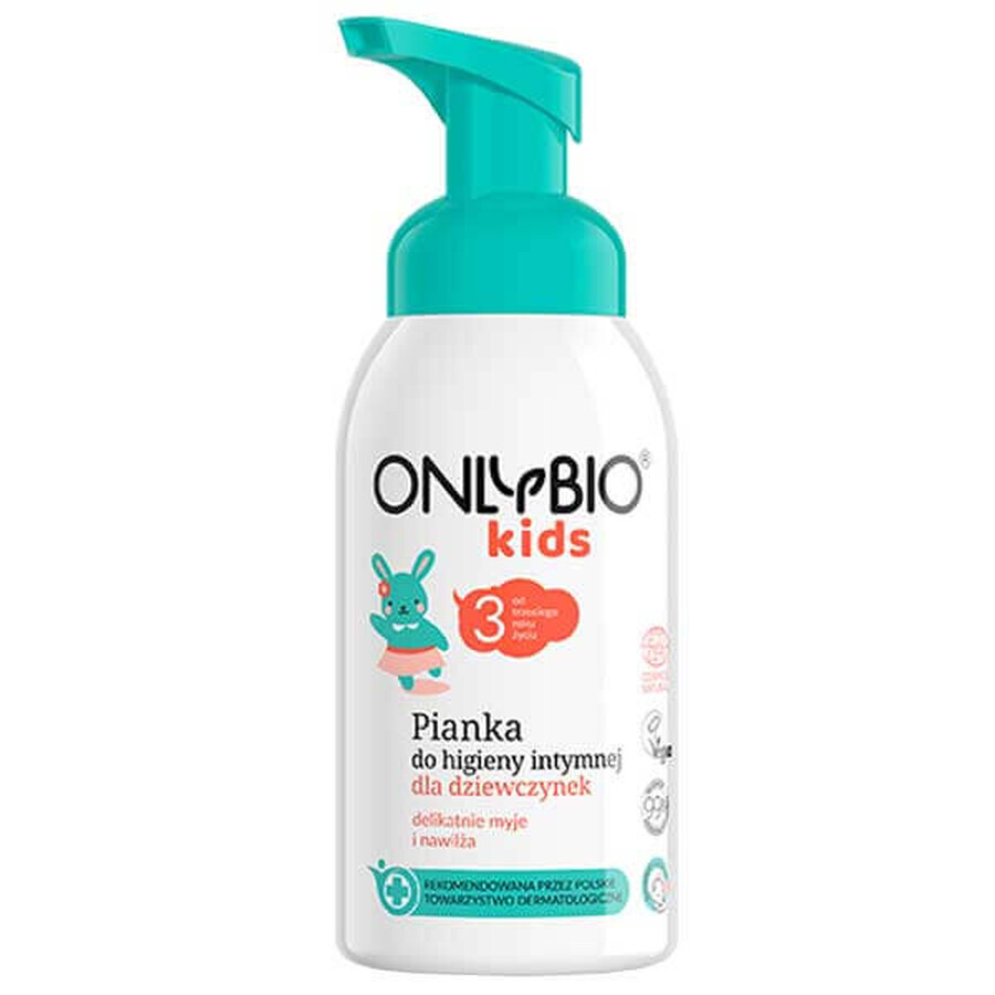 Shop OnlyBio Kids, Intimhygieneschaum für Mädchen ab 3 Jahren, 300 ml OnlyBio Kids, Intimhygieneschaum für Mädchen ab 3 Jahren, 300 ml