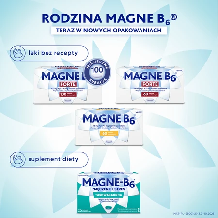 Magne-B6 Fatigue and Stress, 30 film-coated tablets
