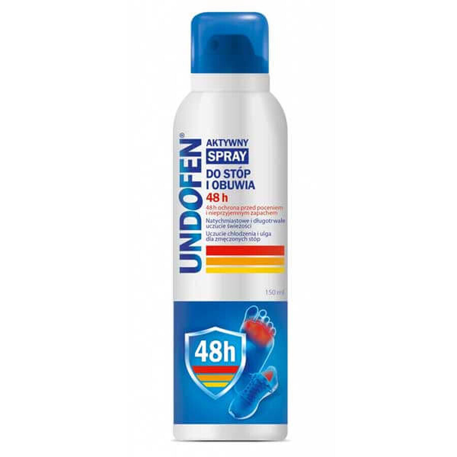 Comprar Undofen Spray activo, para pies y calzado, 48 h, 150 ml Undofen Spray activo, para pies y calzado, 48 h, 150 ml