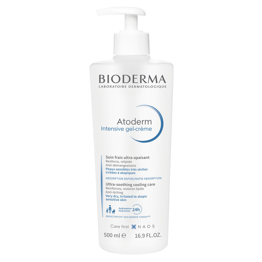 Shop Bioderma Atoderm Intensive Gel-Creme, 500 ml Bioderma Atoderm Intensive Gel-Creme, 500 ml