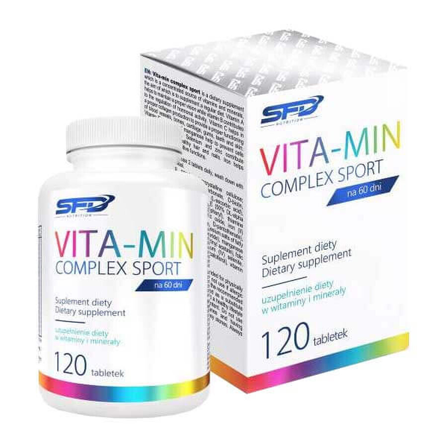 Buy SFD Vita-Min Complex Sport, 120 tablets SFD Vita-Min Complex Sport, 120 tablets