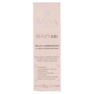 Miya BEAUTY.lab, serum with prebiotics for problem skin, 30 ml