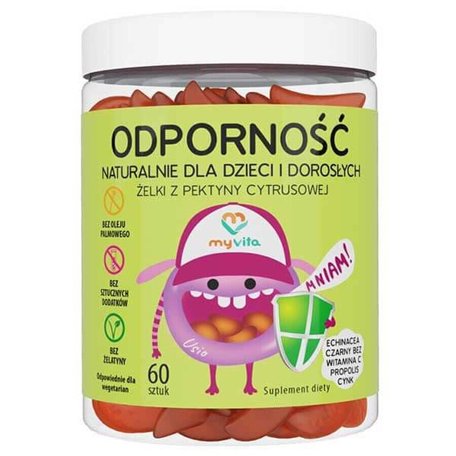 Acquista Gomme Naturali Immunità MyVita, Confezione da 60 Gomme Naturali Immunità MyVita, Confezione da 60