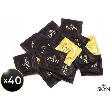 Unimil Skyn Original, latex-free condoms, 40 pieces