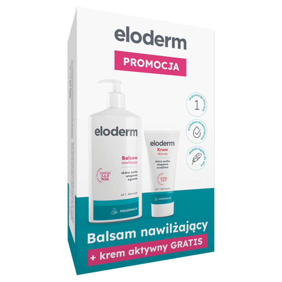 Acquista Eloderm - Crema Idratante con Crema Attiva, 400 ml + 75 ml Eloderm - Crema Idratante con Crema Attiva, 400 ml + 75 ml