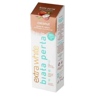 White Pearl Extra White, whitening toothpaste, coconut, 75 ml