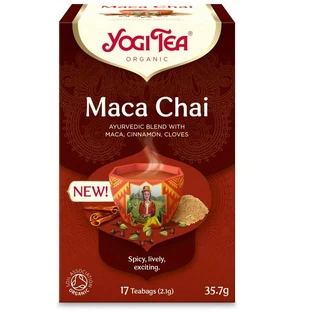 Biologische Maca Chai Thee, 17 tassen, Yogi Tea