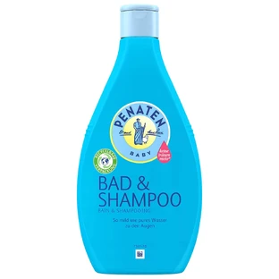 Penaten Baby Bad &amp; Shampoo, lichaams- en haarwas vanaf 1 maand met No More Tears formule, 400 ml