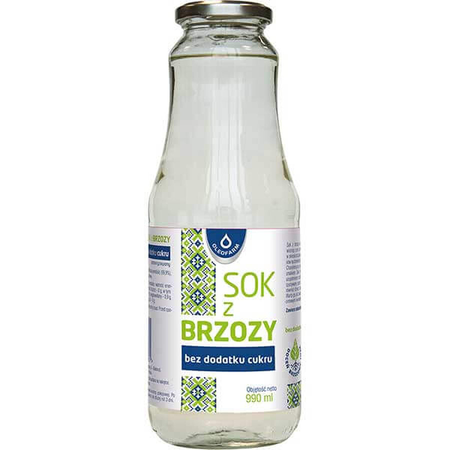 Buy Oleofarm birch juice, without added sugar, 990 ml Oleofarm birch juice, without added sugar, 990 ml