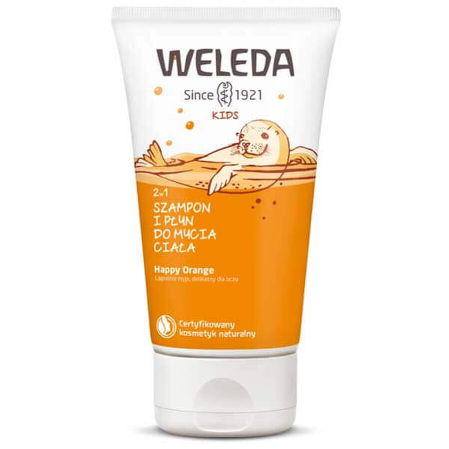 Shop Weleda Kids, Shampoo und Reinigungsmittel für Kinder, Happy Orange, 150 ml Weleda Kids, Shampoo und Reinigungsmittel für Kinder, Happy Orange, 150 ml