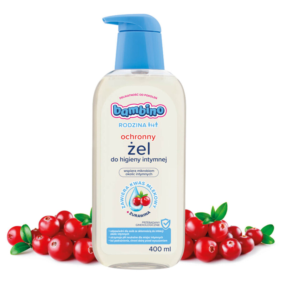 Shop Babys Familie Intimhygiene Schutzgel mit Cranberry, 400ml Babys Familie Intimhygiene Schutzgel mit Cranberry, 400ml
