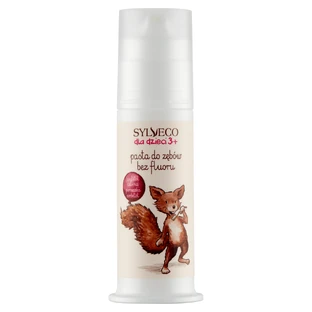 Sylveco For Children, pasta dentífrica sin flúor, grosella negra, a partir de 3 años, 75 ml