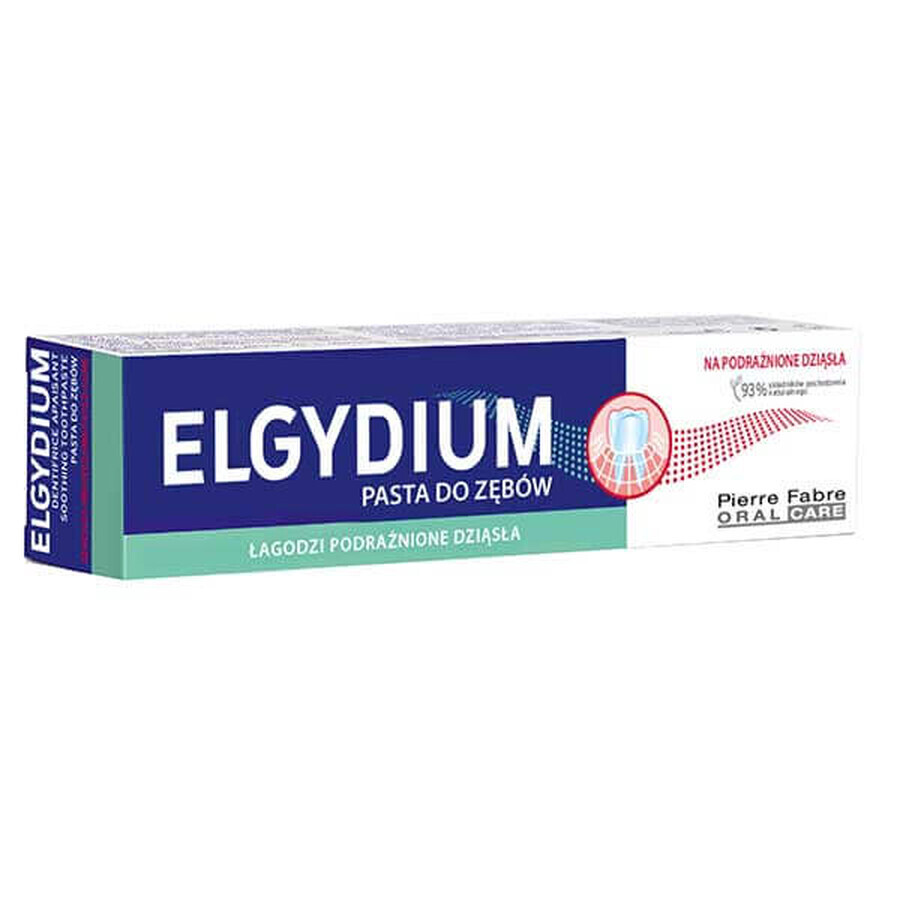 Buy Elgydium, toothpaste for irritated gums, 75 ml Elgydium, toothpaste for irritated gums, 75 ml