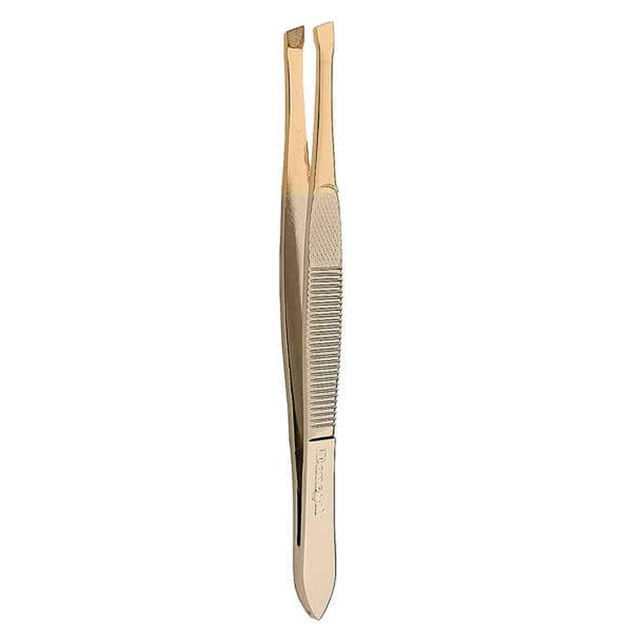 Acquista Pince cosmetiche oblique dorate Donegal 9723 Pince cosmetiche oblique dorate Donegal 9723