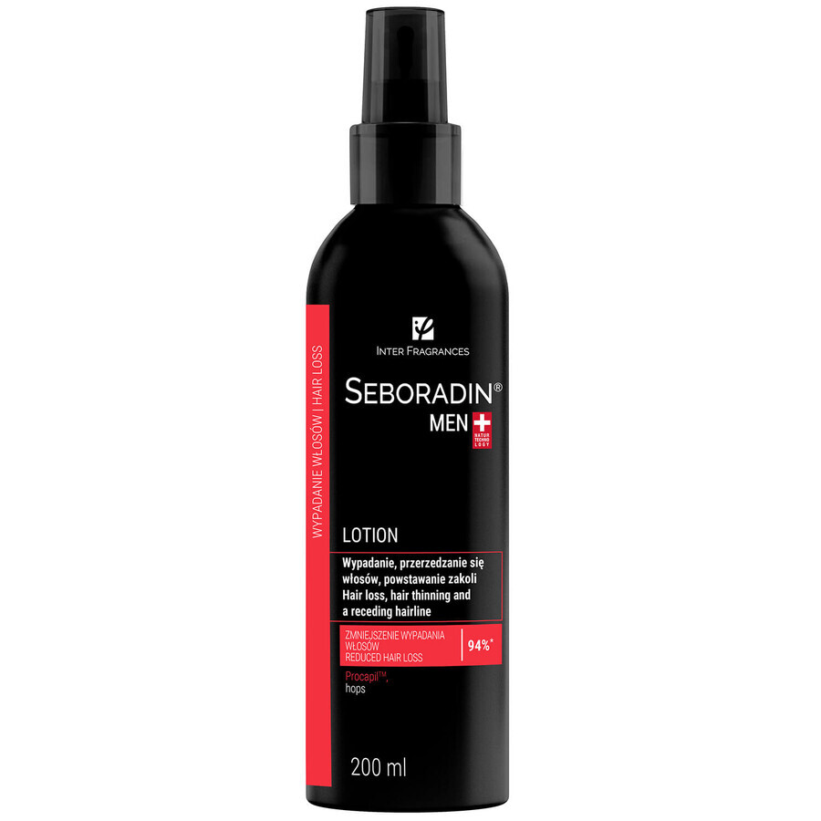 Cumpără Seboradin Men, loțiune împotriva căderii părului, 200 ml Seboradin Men, loțiune împotriva căderii părului, 200 ml