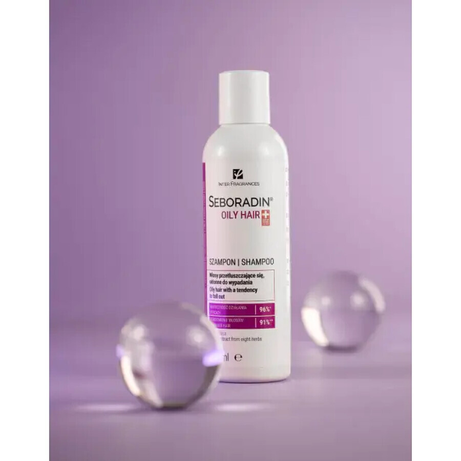 Seboradin Oily Hair, Șampon pentru păr gras predispus la cădere, 200 ml