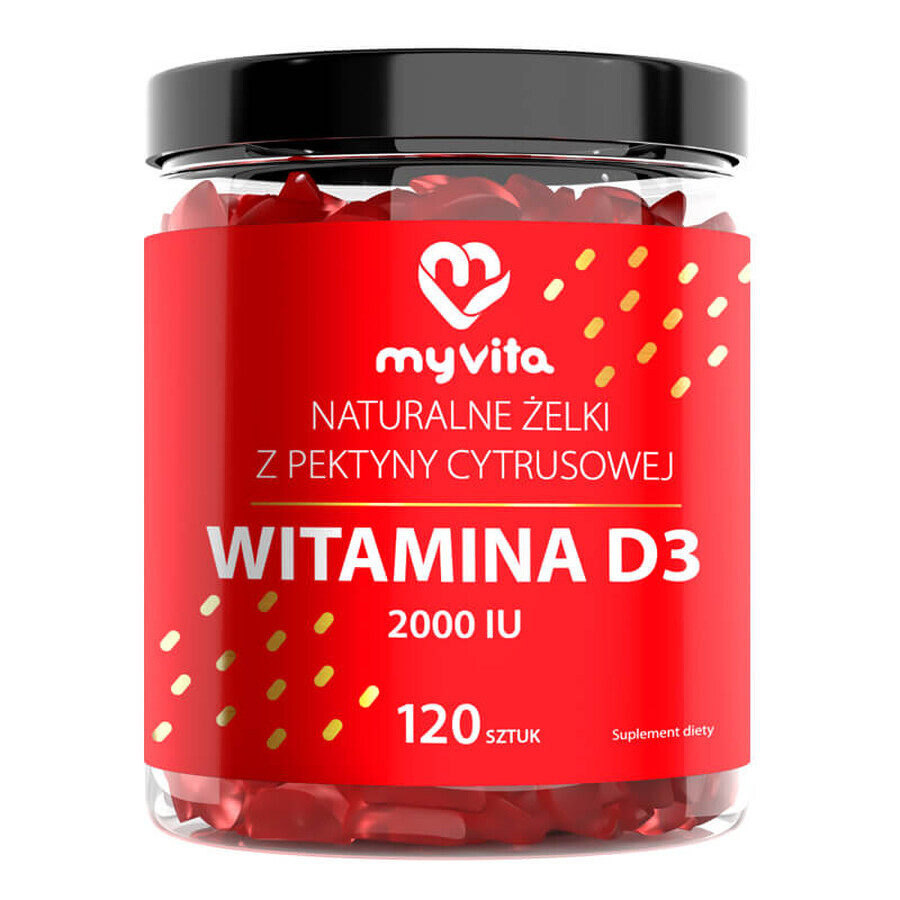 Acquista MyVita Integratore di Vitamina D3, 120 Capsule molli MyVita Integratore di Vitamina D3, 120 Capsule molli