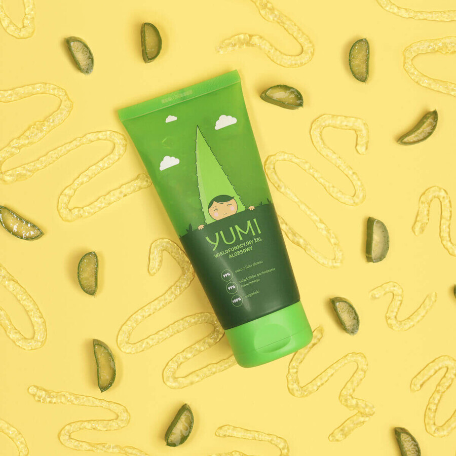 Cumpără Yumi, gel multifuncțional de aloe vera 99%, 200 ml Yumi, gel multifuncțional de aloe vera 99%, 200 ml