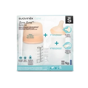 Suavinex, Babyflaschenset Zero Zero 180 ml.