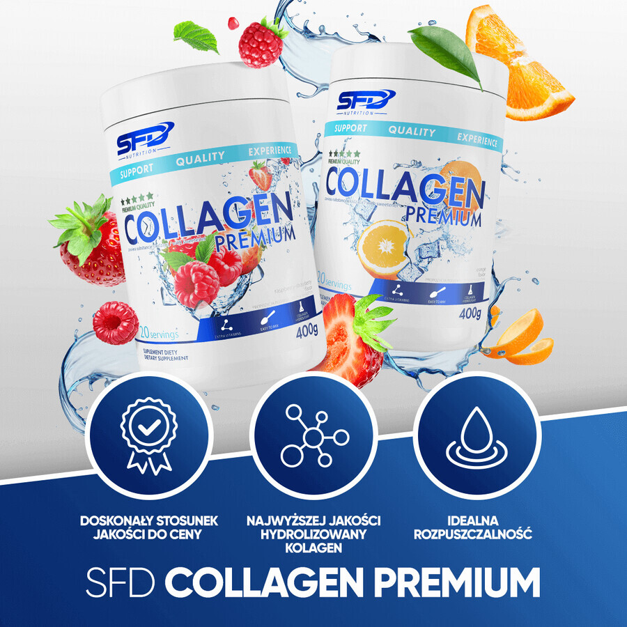 Collagene Premium all arancia, 400g Collagene Premium all arancia, 400g