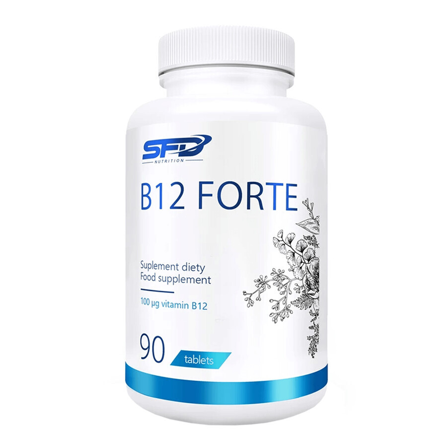 Buy SFD B12 Forte, Vitamin B12 100 µg, 90 tablets SFD B12 Forte, Vitamin B12 100 µg, 90 tablets
