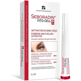 Seboradin Fito Cell, Eyebrow and Eyelash Activator, strengthening, 6 ml, Inter Fragrances