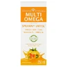 MultiOmega, para niños mayores de 3 años y adultos, sabor fruta tropical, 250 ml