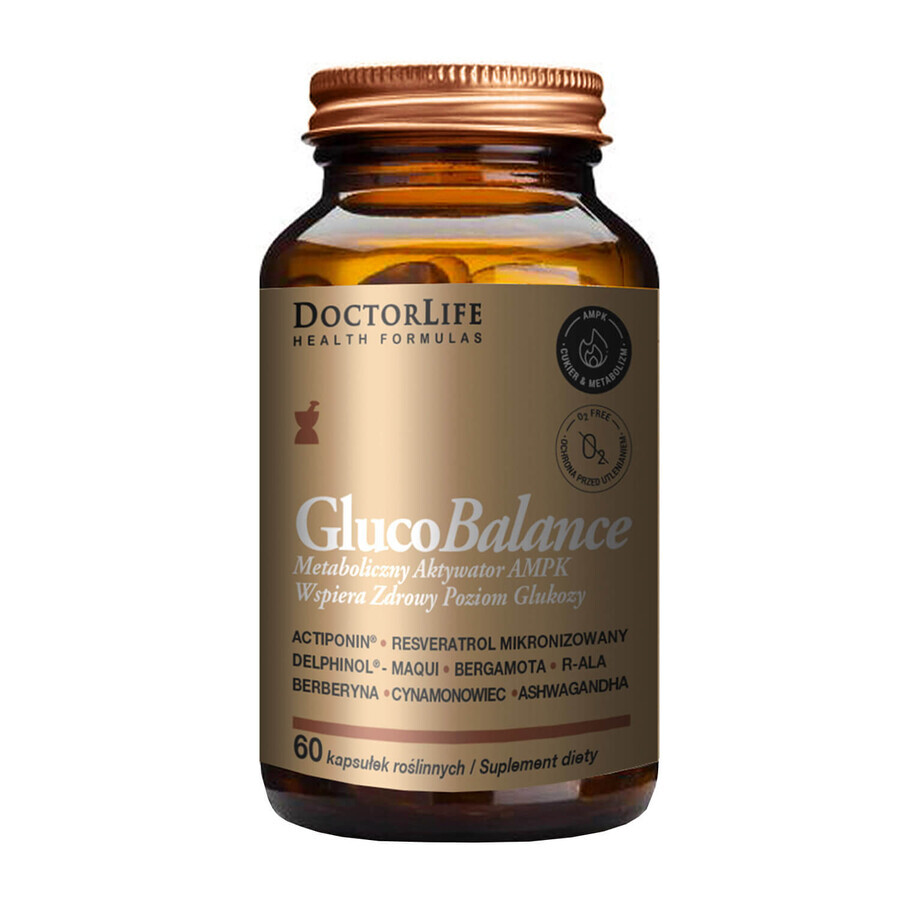 Cumpără Doctor Life Glucobalance, 60 capsule Doctor Life Glucobalance, 60 capsule