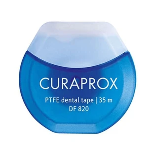 Curaprox, cinta dental, DF 820 PTFE, 35 m