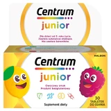 Centrum Junior für Kinder, 30 Lutschtabletten, Zitronen-Himbeer-Geschmack, ab 4 Jahren