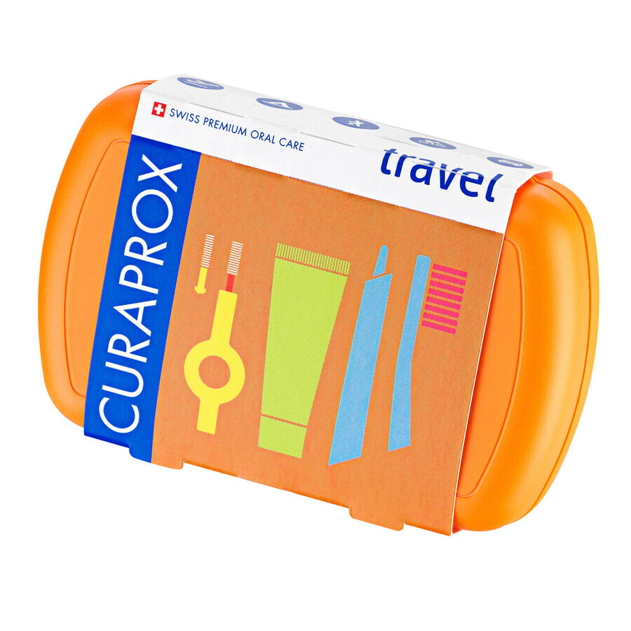 Buy Curaprox, travel set, orange Curaprox, travel set, orange
