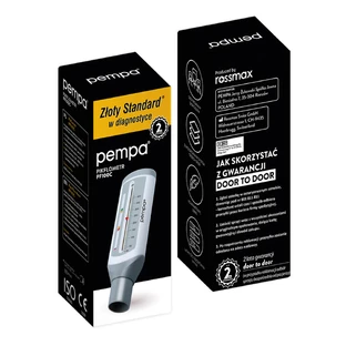 Pempa PF100C, pikflometr, przyrząd do monitorowania chorób dróg oddechowych dla dzieci