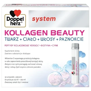 Doppelherz System Kollagen Beauty, 25 ml x 30 ampullen