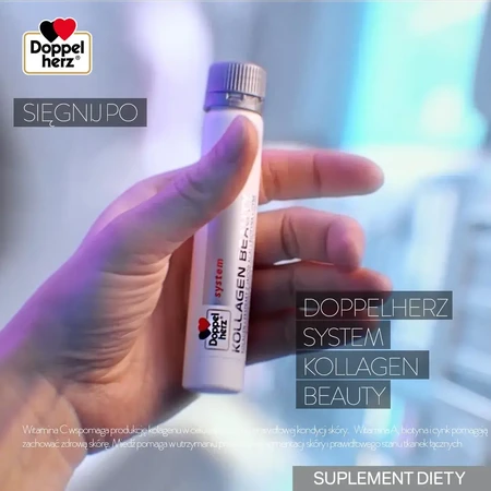 Doppelherz System Kollagen Beauty, 25 ml x 30 ampullen