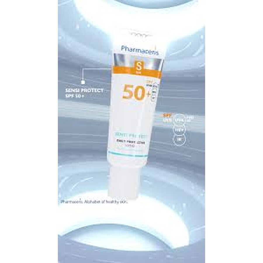 Pharmaceris S Sensi Protect, dagelijkse beschermende emulsie voor gezicht en ogen, SPF 50+, 50 ml Pharmaceris S Sensi Protect, dagelijkse beschermende emulsie voor gezicht en ogen, SPF 50+, 50 ml