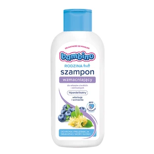 Bambino Family, Shampooing fortifiant pour cheveux fins et minces, hyper-délicats, dès 3 ans, 400 ml