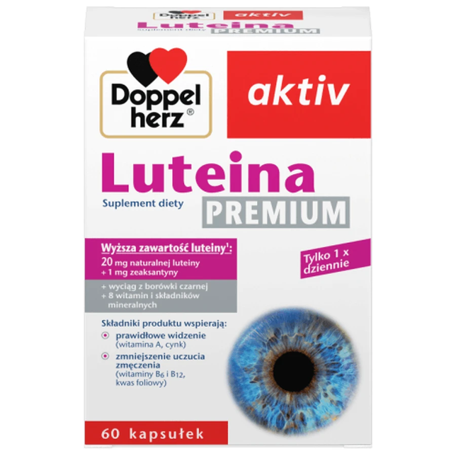Doppelherz Attivo Luteina Premium, integratore alimentare 60 capsule