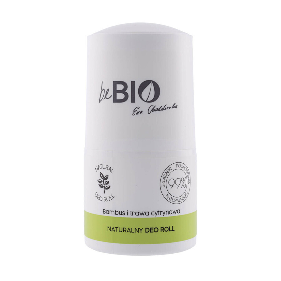Cumpără beBIO Ewa Chodakowska, Deodorant natural roll-on, bambus și lemongrass, 50 ml beBIO Ewa Chodakowska, Deodorant natural roll-on, bambus și lemongrass, 50 ml