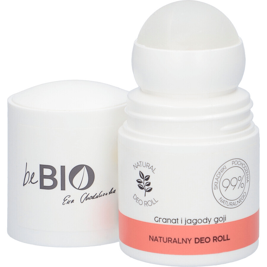 Boutique beBIO Ewa Chodakowska, déodorant roll-on naturel, grenade et baie de goji, 50 ml beBIO Ewa Chodakowska, déodorant roll-on naturel, grenade et baie de goji, 50 ml