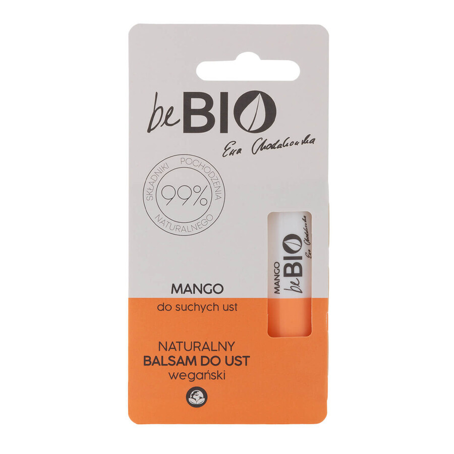 Cumpără beBIO Ewa Chodakowska, balsam de buze natural, mango, 5 g beBIO Ewa Chodakowska, balsam de buze natural, mango, 5 g