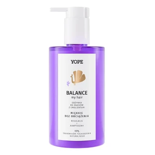 Yope Balance My Hair, après-shampoing avec émollients, 300 ml