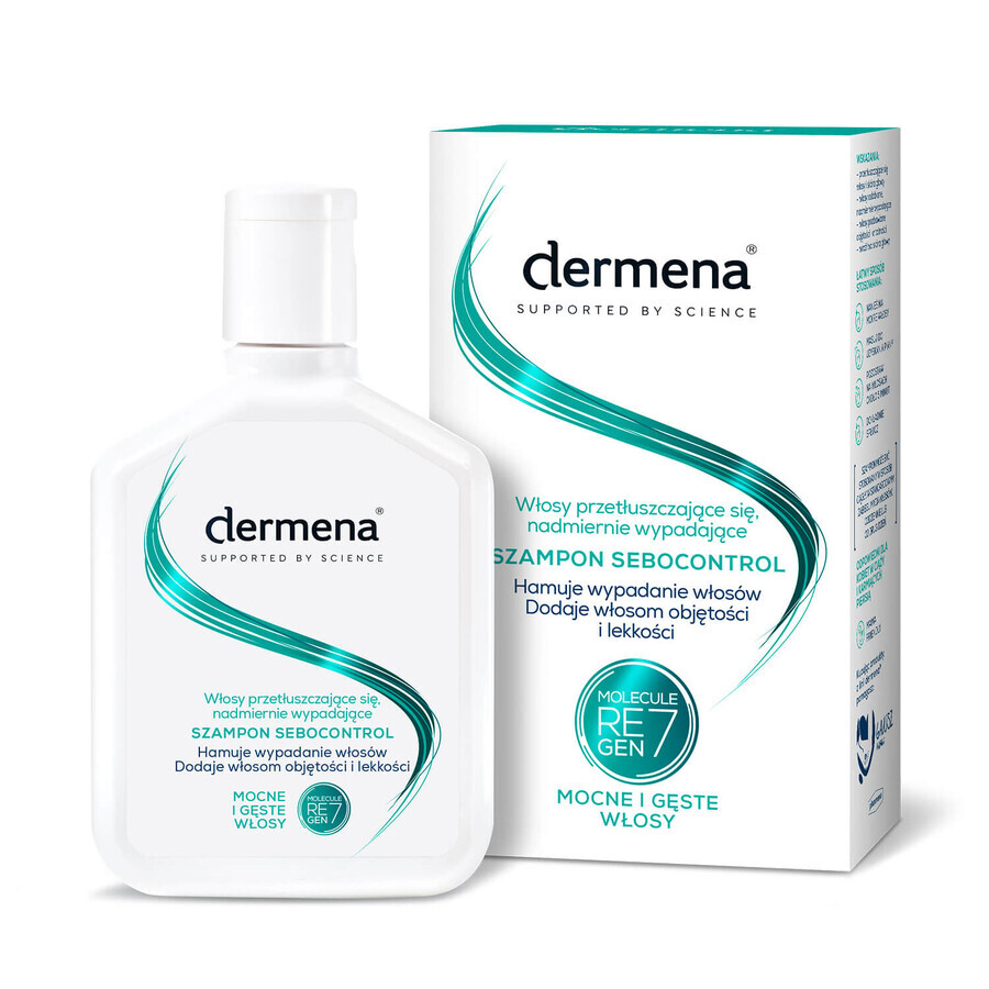Acquista Dermena Sebocontrol, shampoo per capelli grassi ed eccessivamente cadenti, 200 ml Dermena Sebocontrol, shampoo per capelli grassi ed eccessivamente cadenti, 200 ml