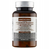 Singularis Superior Citrat de magneziu + Citrat de potasiu + Vitamina B6, 120 comprimate filmate